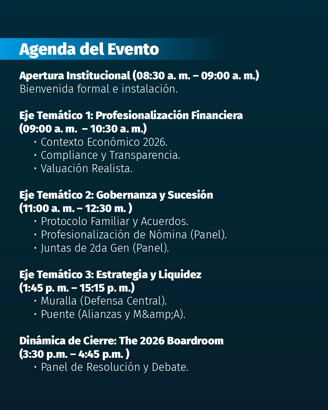 3er Congreso de Empresas Familiares: El salto competitivo — miniatura 2