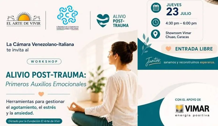 Alivio Post Trauma: Primeros Auxilios Emocionales
