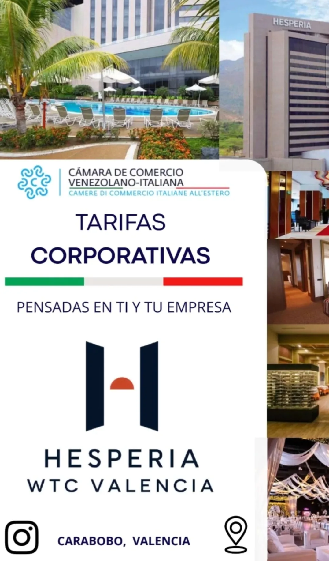 Tarifas corporativas HOTEL HESPERIA VALENCIA